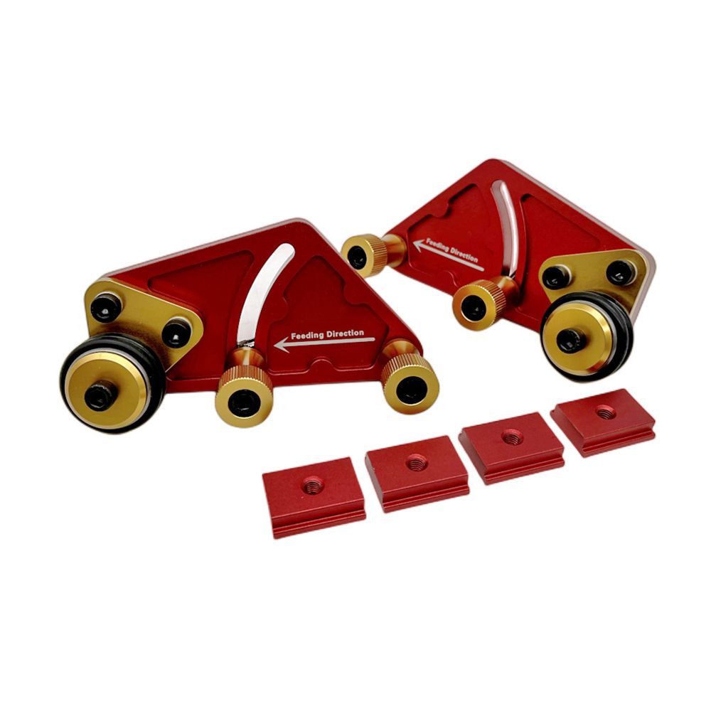 1 Pair Woodworking Bearing Roller Feeder Table Saws Bearing
