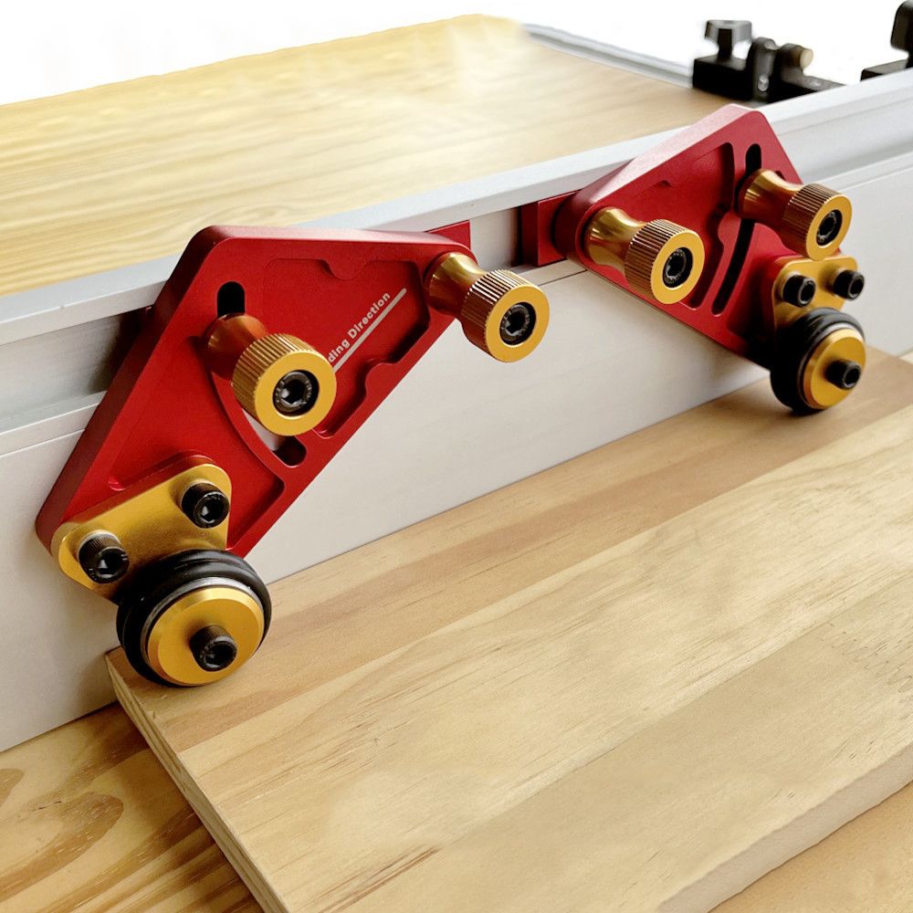 1 Pair Woodworking Bearing Roller Feeder Table Saws Bearing