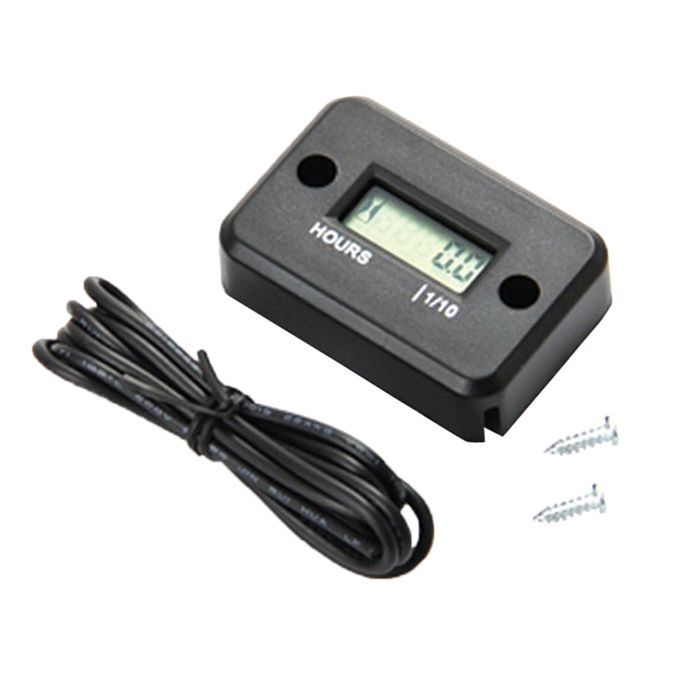 Boat Motorcycle ATV Tach Hour Meter Tachometer Waterproof Small Engine