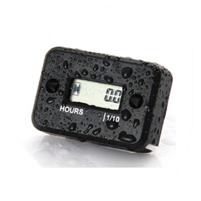 Boat Motorcycle ATV Tach Hour Meter Tachometer Waterproof Small Engine