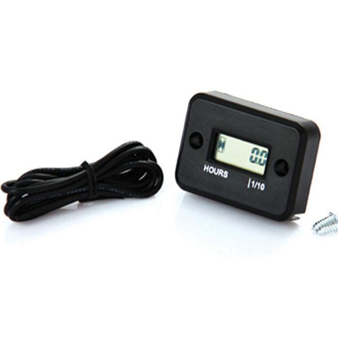 Boat Motorcycle ATV Tach Hour Meter Tachometer Waterproof Small Engine