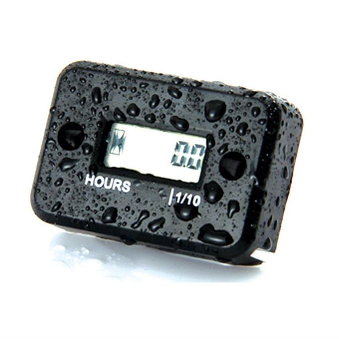 Boat Motorcycle ATV Tach Hour Meter Tachometer Waterproof Small Engine