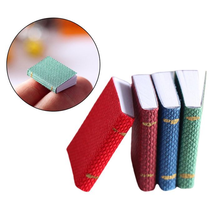 Handmade 1/12 Bookshelf Bookcase Shelf Cabinet With Mini Books