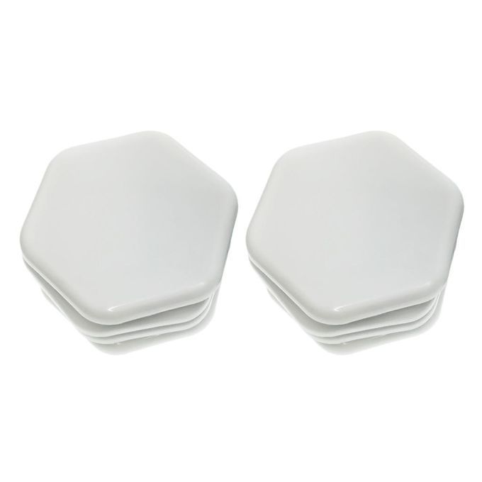 8 Pieces Furniture Slider Pads Movers White 7.5cm