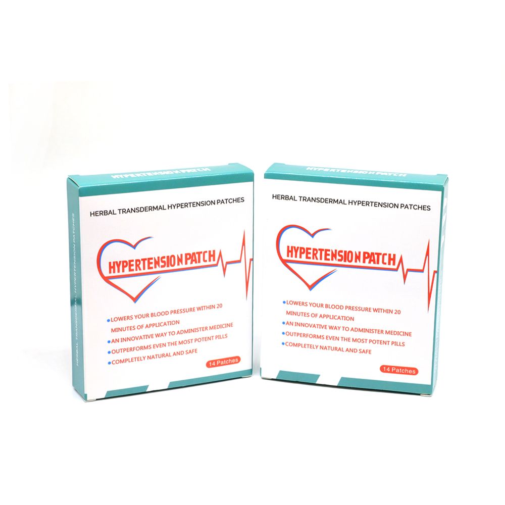 Blood Herbal Vessel Patch Patch Pressure 28pcs=2boxes Blood Blood Hypertension High Pressure Reduce Lower Blood Glucose