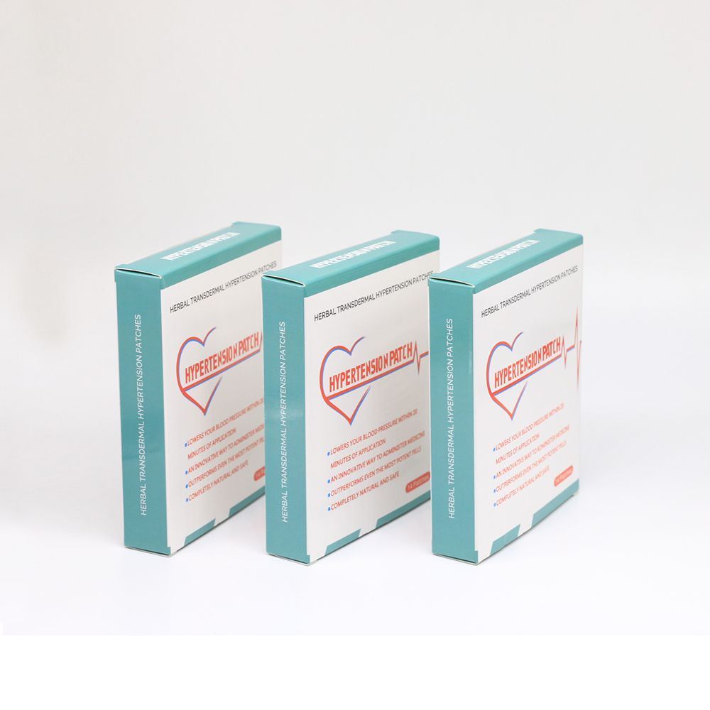 Blood Herbal Vessel Patch Patch Pressure 28pcs=2boxes Blood Blood Hypertension High Pressure Reduce Lower Blood Glucose