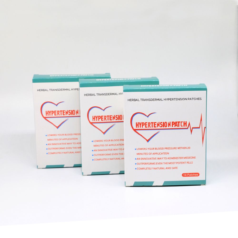 Blood Herbal Vessel Patch Patch Pressure 28pcs=2boxes Blood Blood Hypertension High Pressure Reduce Lower Blood Glucose