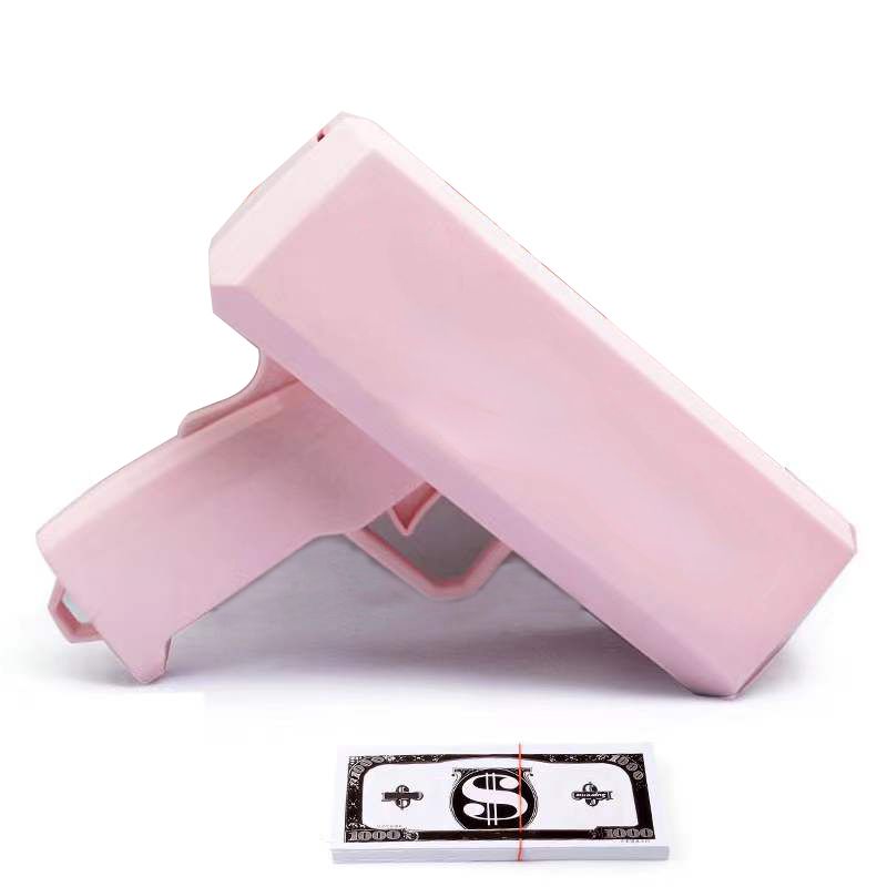 Banknote Gun Make It Rain Money Cash Spray Gun Toy