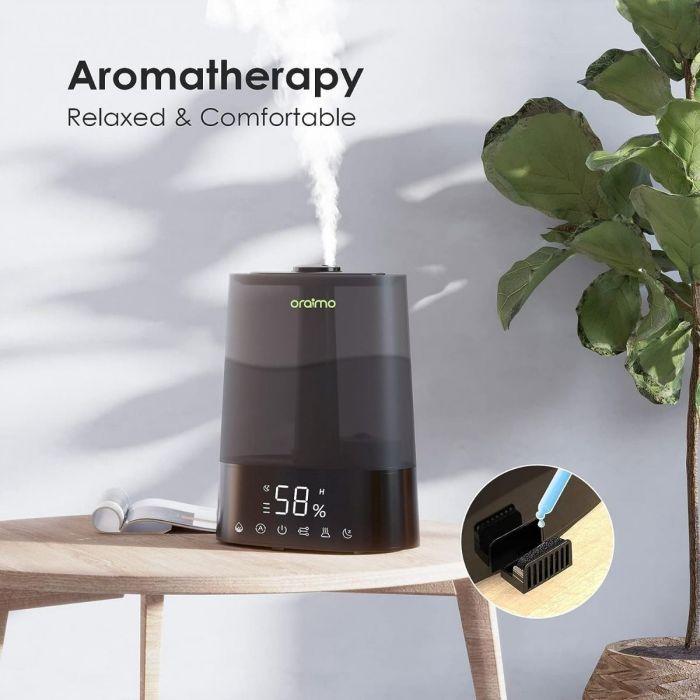 Oraimo Smart Humidifier Large Room Use Remote Control LED Screen 6L 700ml/H Essential Oil Diffuser