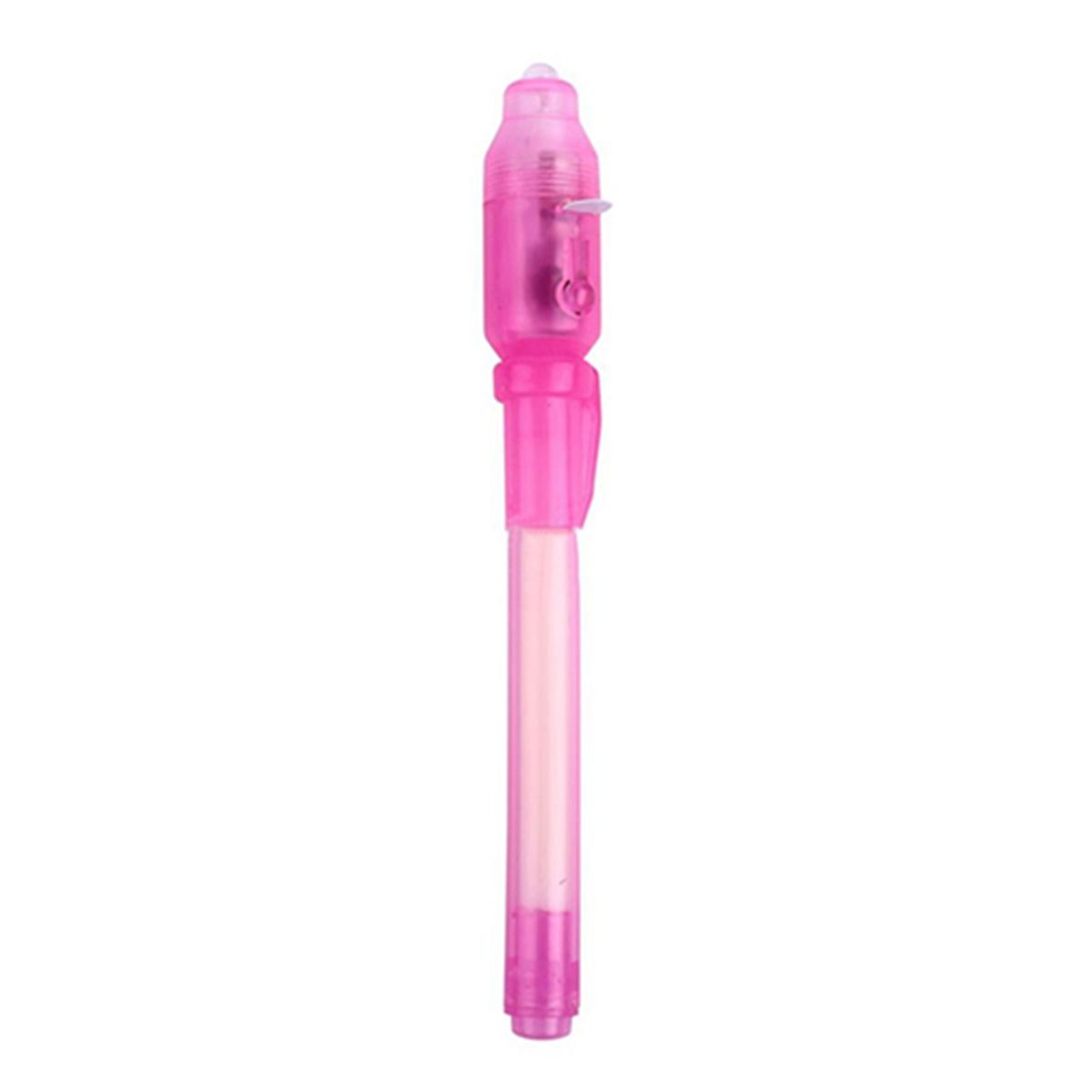 Invisible Ink Pen With Built In UV Light Magic Marker-Yellow