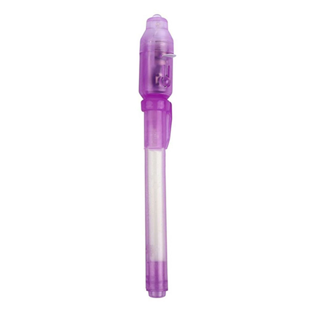 Invisible Ink Pen With Built In UV Light Magic Marker-Yellow