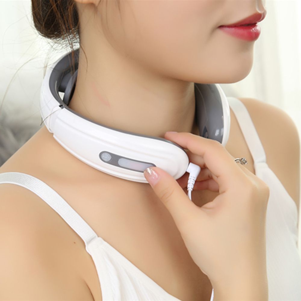 6 Modes 9 Strength Electric Pulse Back And Neck Massager