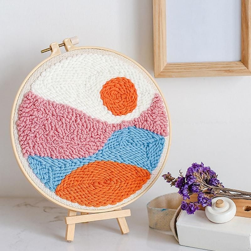 DIY Wool Embroidery Kits Decorative Painting for Kids and