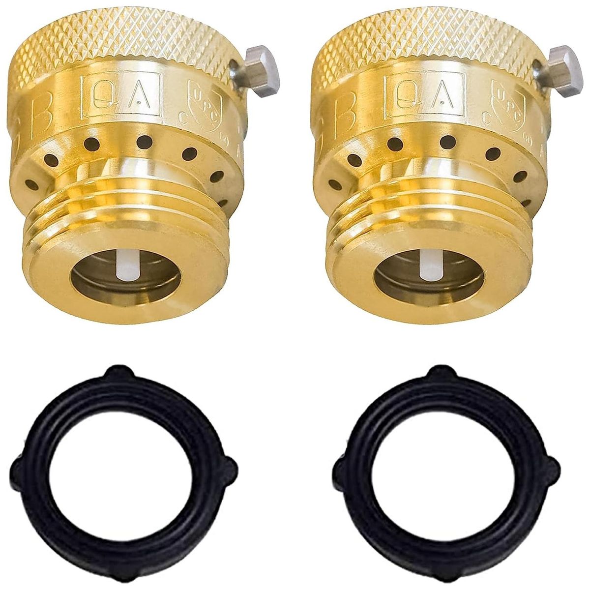 Faucet Check Valve Brass Vacuum Breaker Valve Yellow