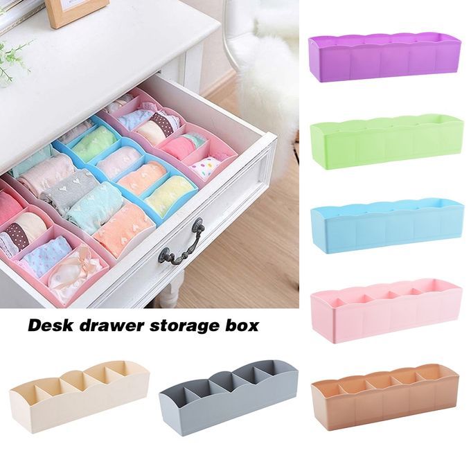 Drawer Divider Lidded Closet Organizer Storage Box