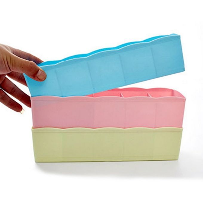 Drawer Divider Lidded Closet Organizer Storage Box