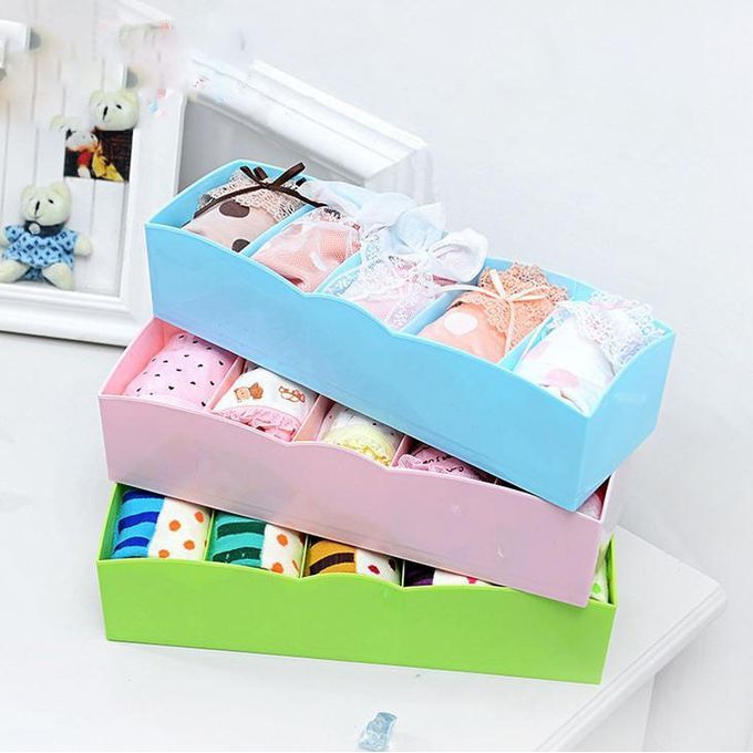 Drawer Divider Lidded Closet Organizer Storage Box