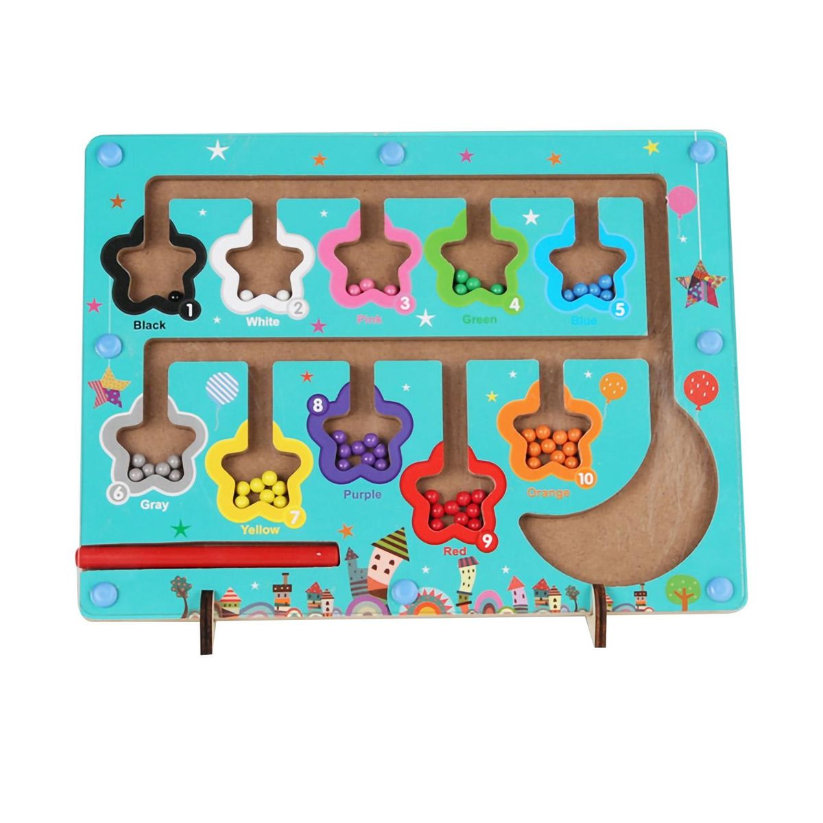 Toddler Logic Game Color Classification Brain Puzzle Toys