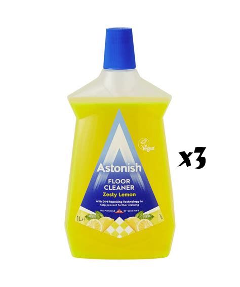 Zesty Lemon Floor Cleaner 1Litre- 3Pcs