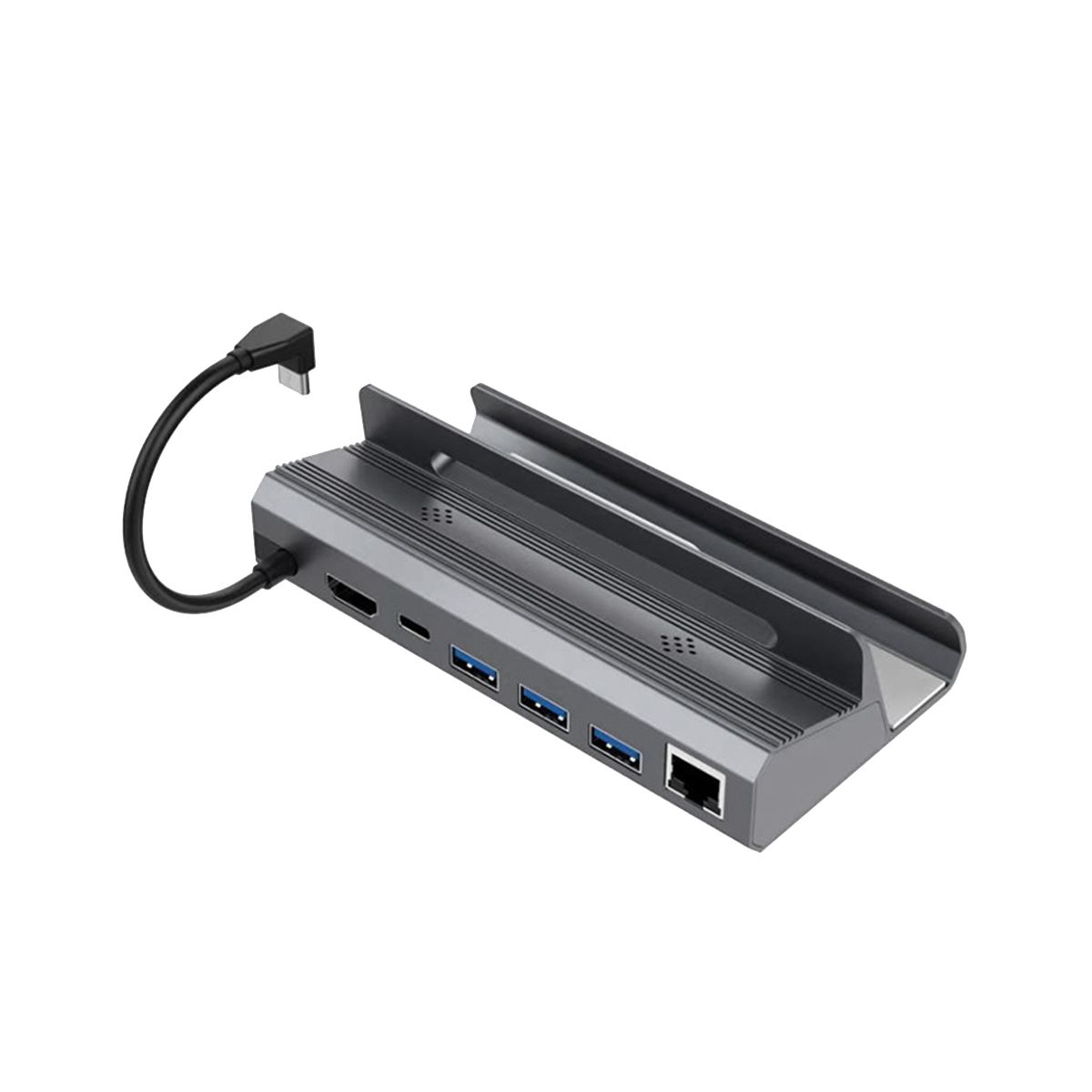 6 in 1 Docking Station for Steam Deck TV Base Stand Hub Holder Dock