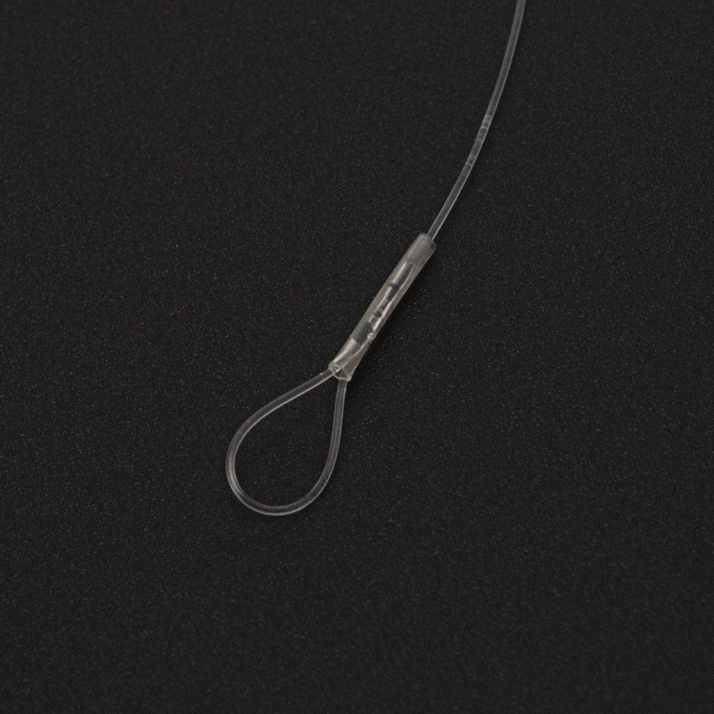 5PCS 9ft 3X/5X/6X Tapered Leader With Loop Nylon Leader
