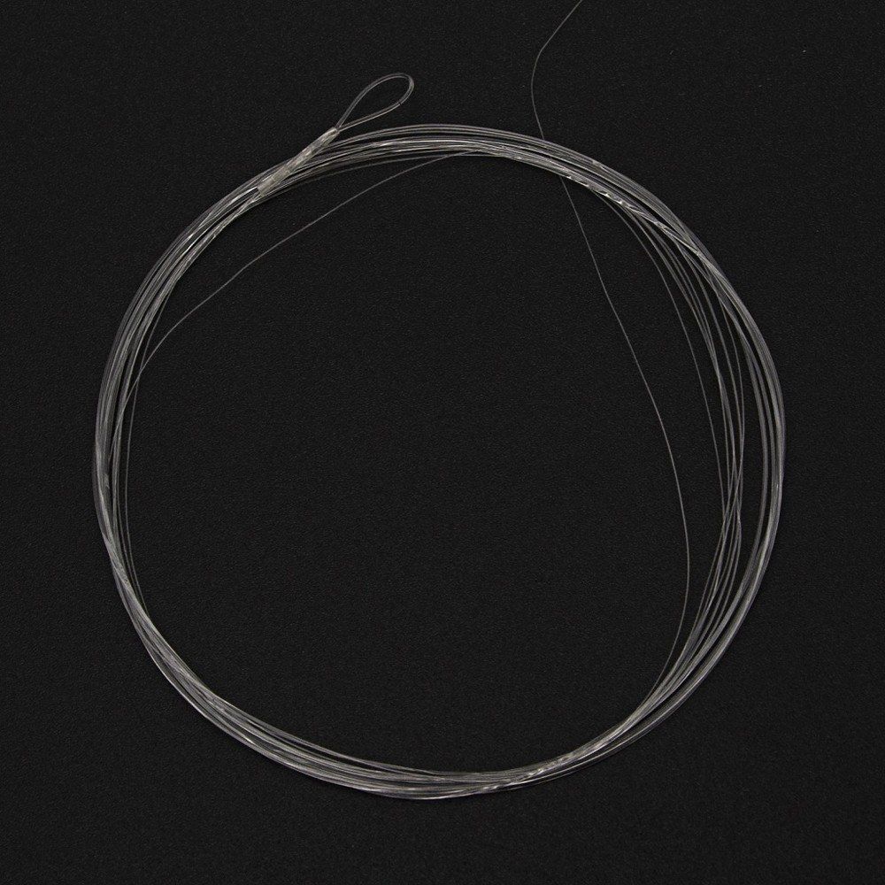 5PCS 9ft 3X/5X/6X Tapered Leader With Loop Nylon Leader