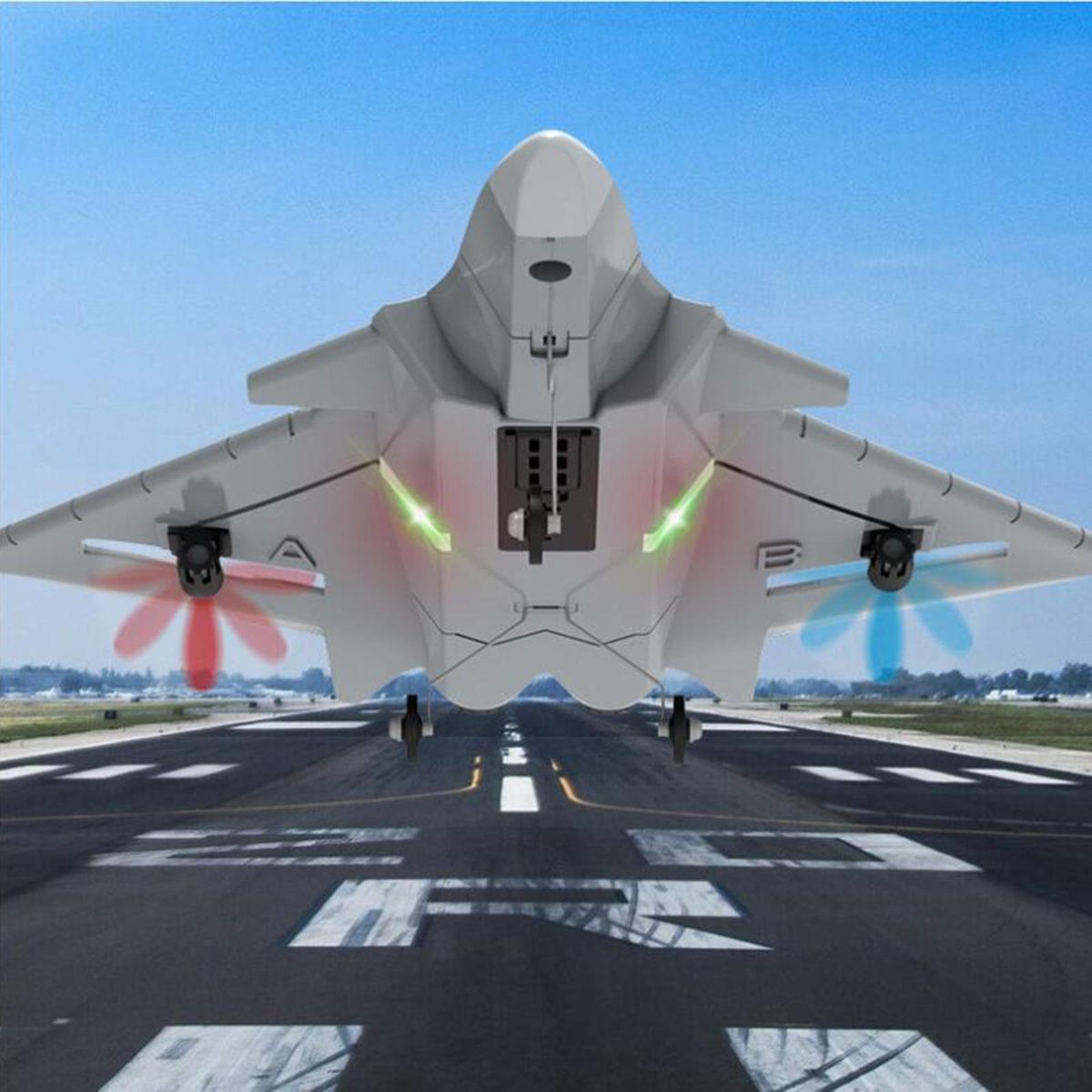 1:72 Scale RC Plane With Display Stand 2CH Jet Fighter Gift Outdoor