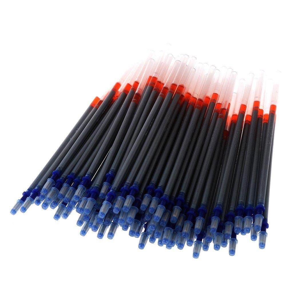 100pcs Silver Leather Marking Pen Refill Sky Blue