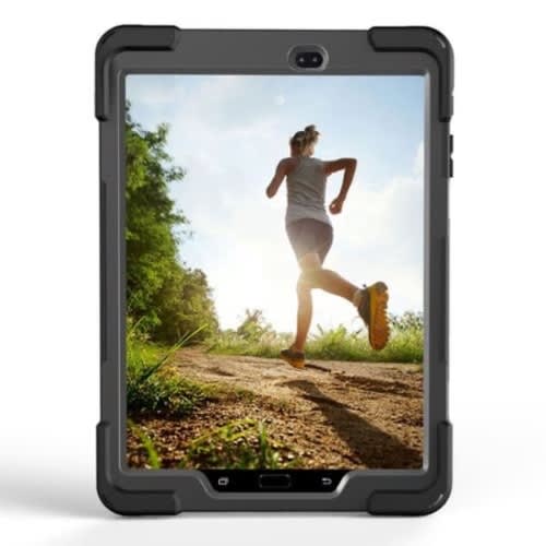 360 Degree Rotation Pc + Silicone Protective Case For Samsung Galaxy Tab S3 9.7 Inch T820.