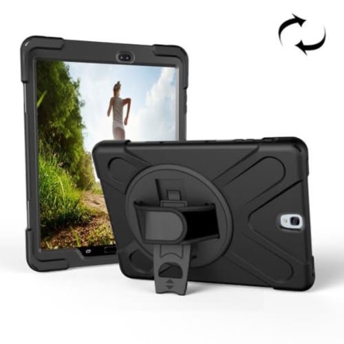 360 Degree Rotation Pc + Silicone Protective Case For Samsung Galaxy Tab S3 9.7 Inch T820.