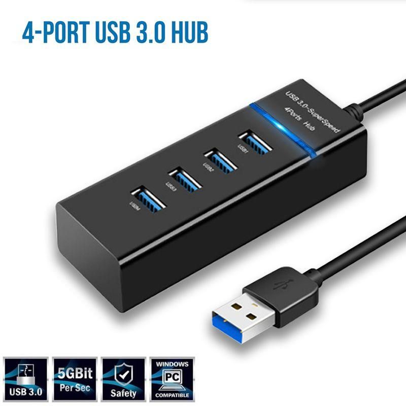 Hub Usb 5Gbps High Speed USB Hub 3 0 Multiple Port For PC Comp USB HUB