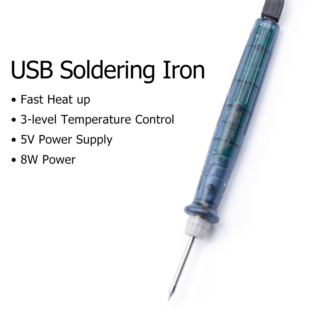 Mini Portable USB Soldering Iron DC5V Temperature Control