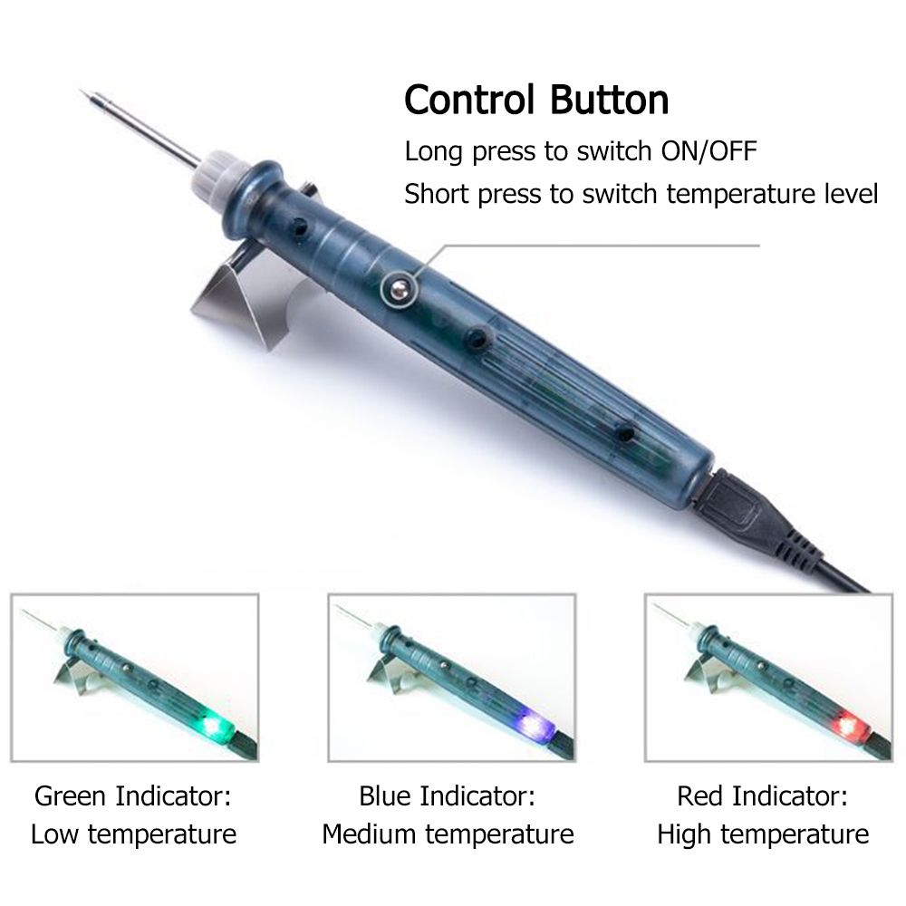 Mini Portable USB Soldering Iron DC5V Temperature Control