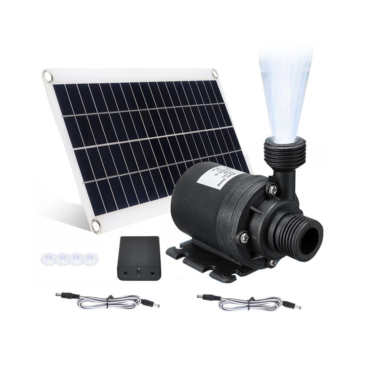 50W Solar Water Pump 800L/H Solar Water Fountain Pump