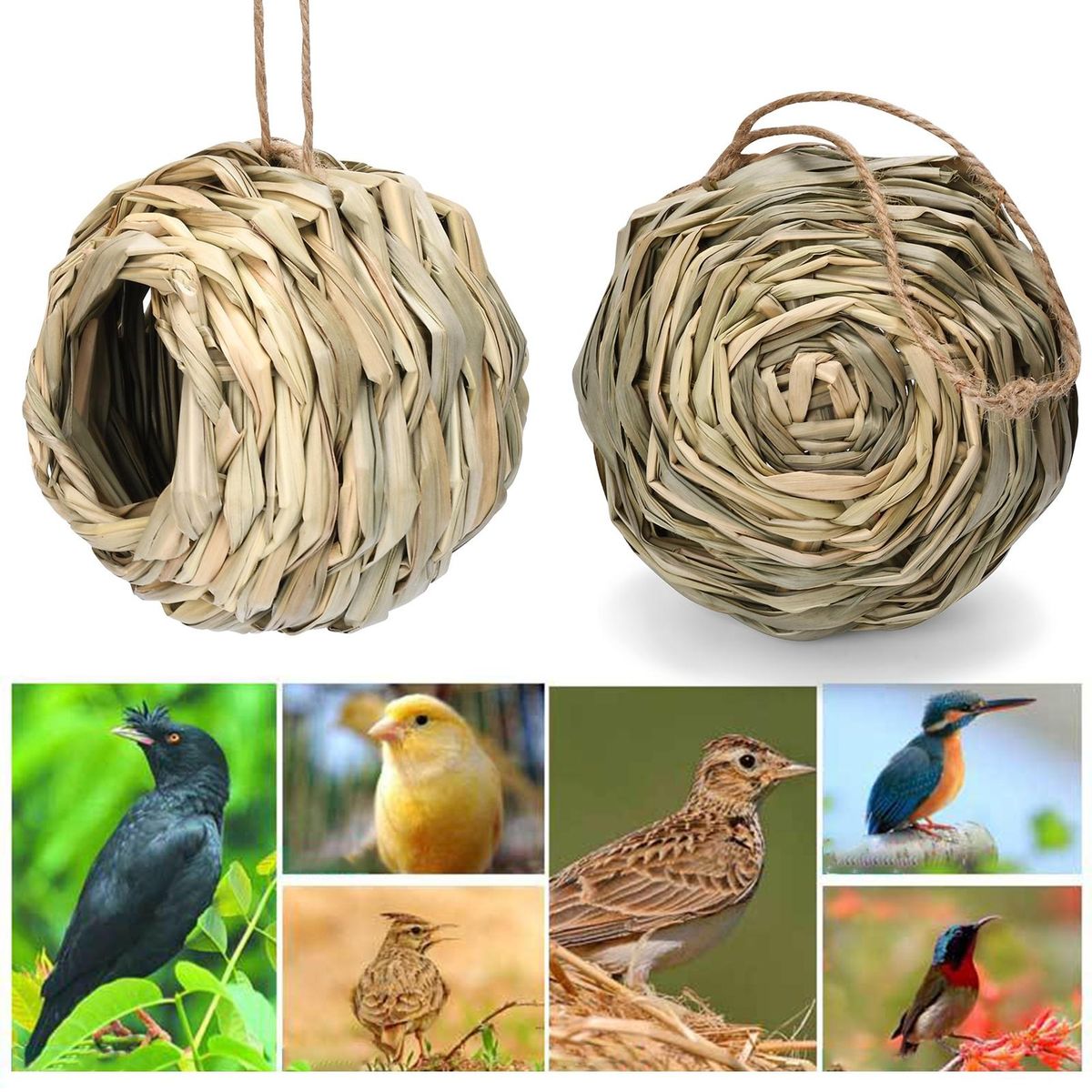 Pet Bird Bed Outdoor Indoor Small Parrot Hammock