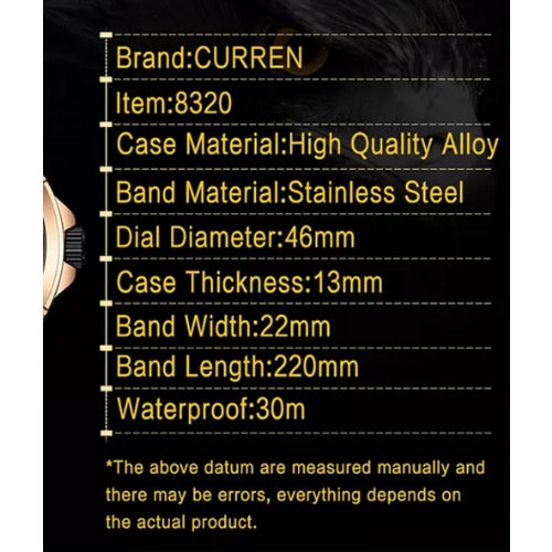 Men's Watch - Gold