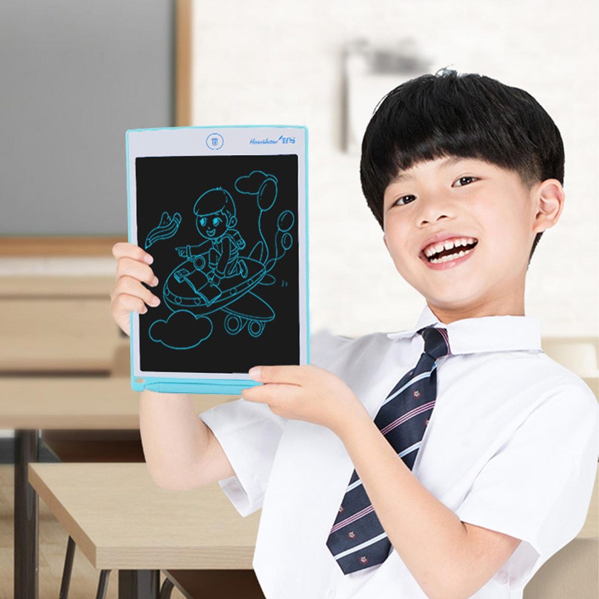DIY Graffiti 8.510 Inch LCD Screen DIY Graffiti Blue