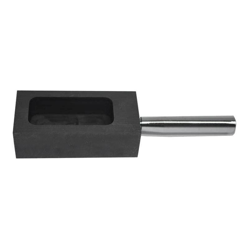 Gold Silver with Handle Graphite Ingot Mold Mould