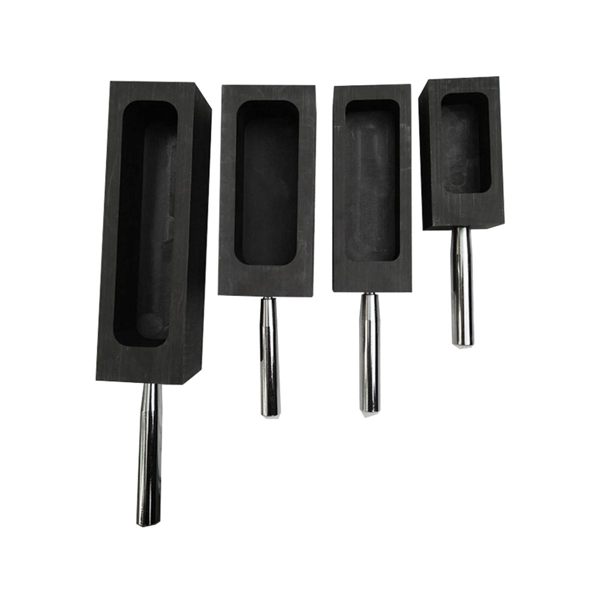 Gold Silver with Handle Graphite Ingot Mold Mould
