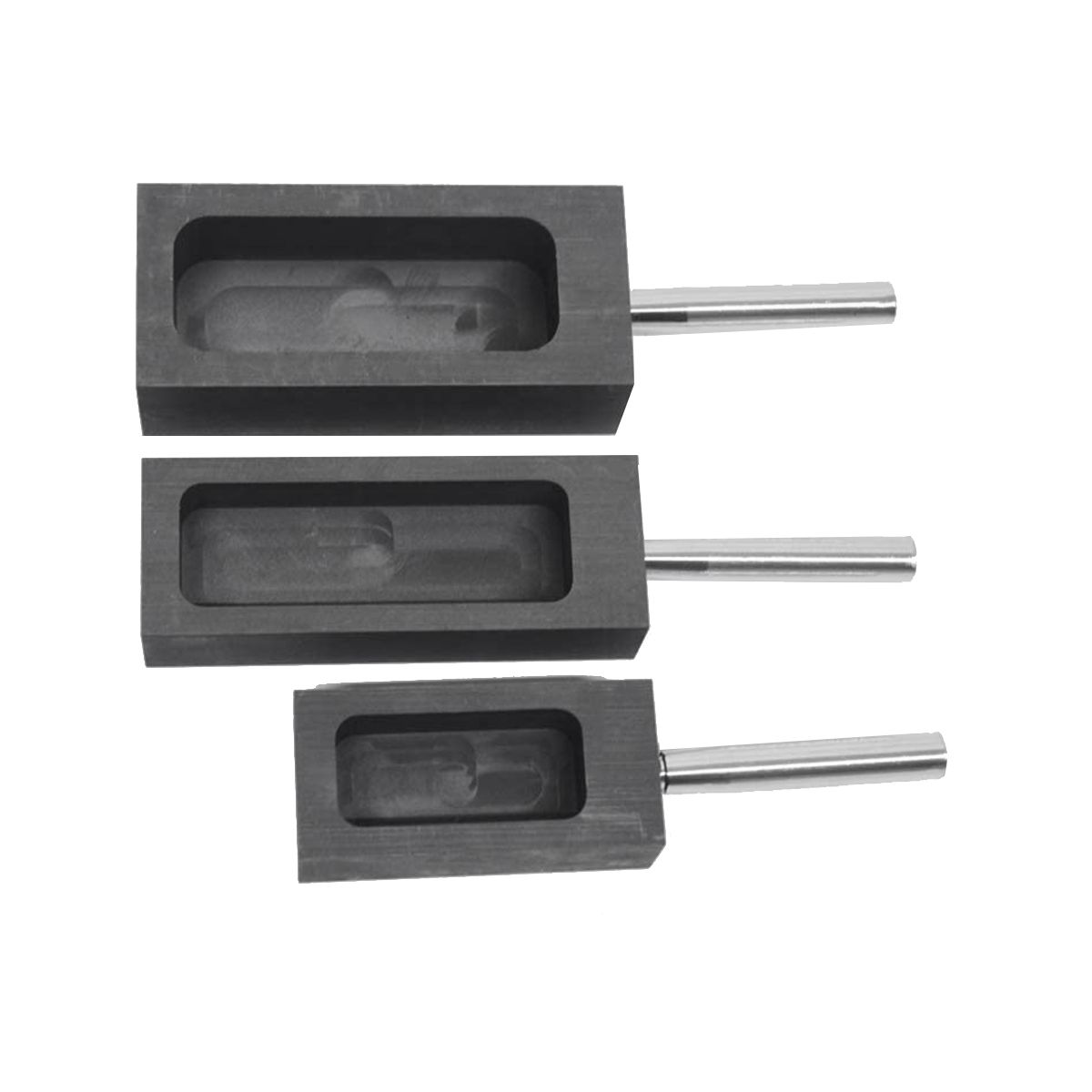Gold Silver with Handle Graphite Ingot Mold Mould