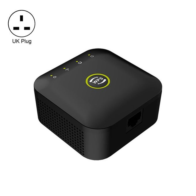 2.4G Wireless Network Signal Receiver Enhancement-Black