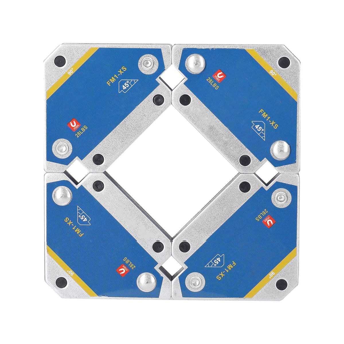 4pcs Magnetic Welding Fixer 45° 90° 135° Multi-angle