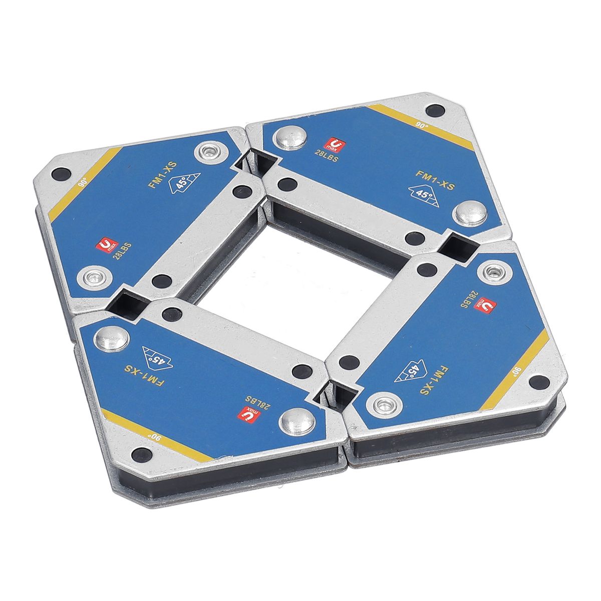 4pcs Magnetic Welding Fixer 45° 90° 135° Multi-angle