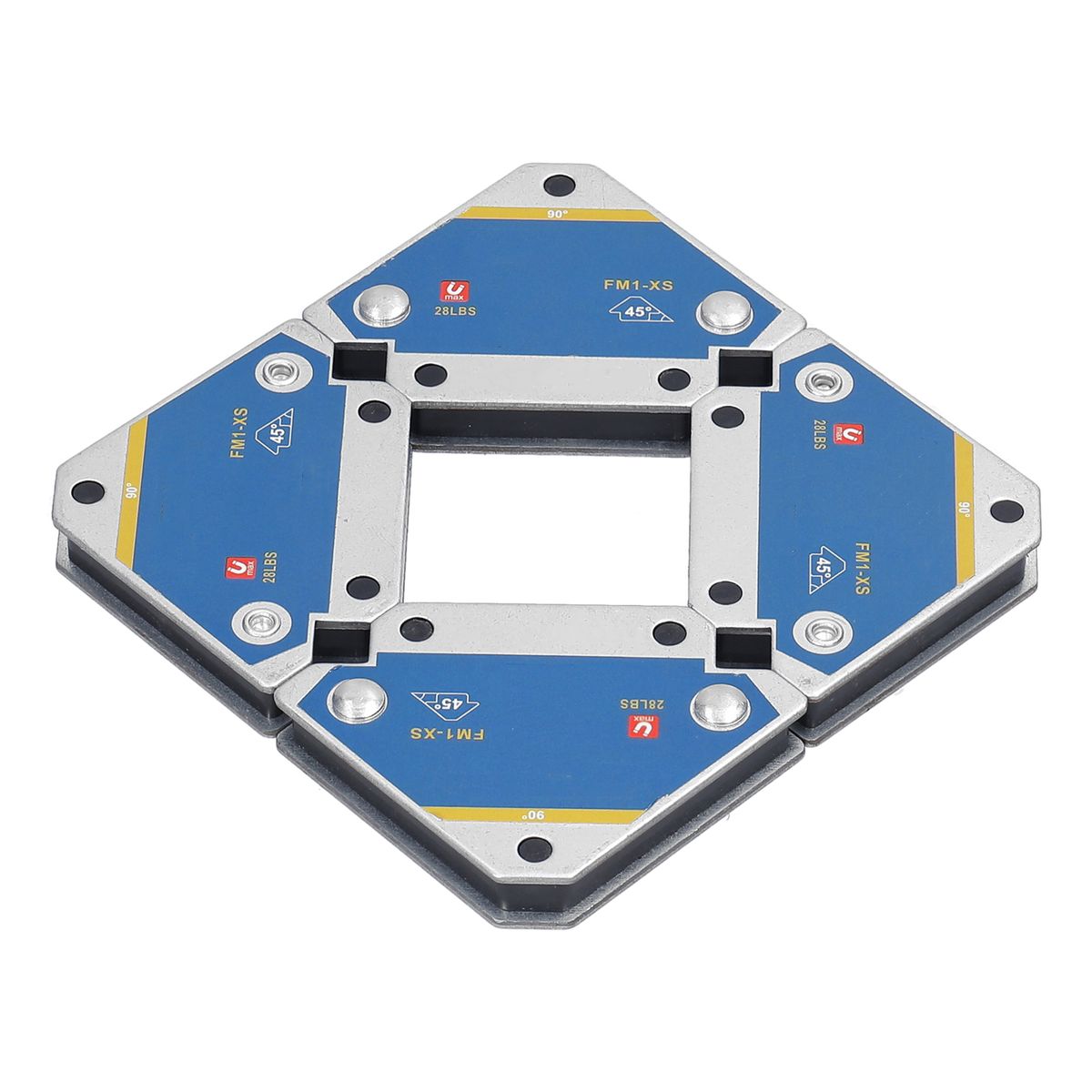 4pcs Magnetic Welding Fixer 45° 90° 135° Multi-angle