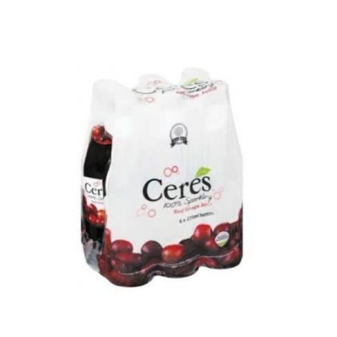 100% Sparkling Red Grape 275ml X24