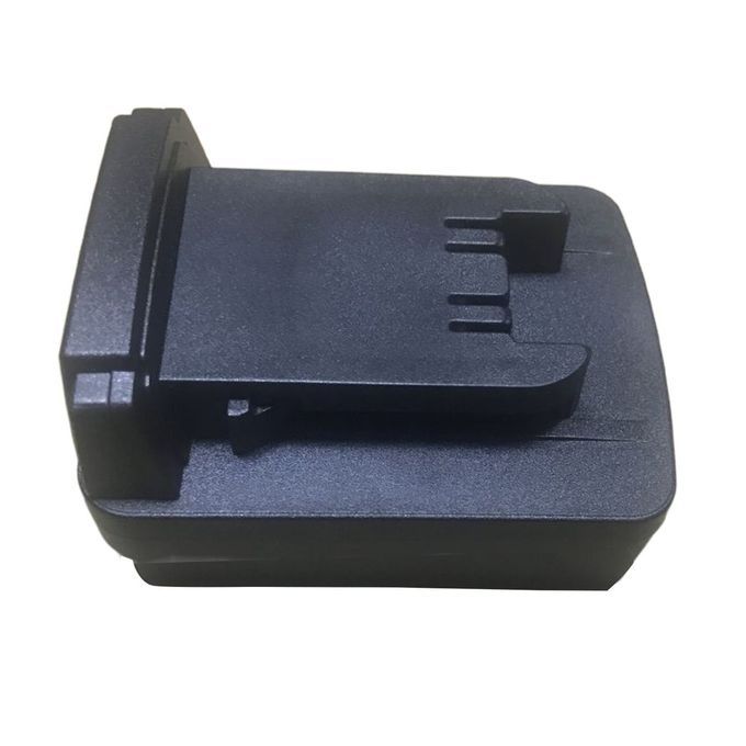 Battery Adapter High Performan E Plasti  Great Reliability   Power Tool-Black