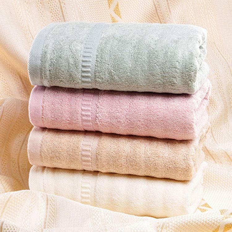 4 Pack Bamboo Pulp Bamboo Fiber Face Cloth Skin-Friendly Cleaning Towel Sports Towel Soft Absorbent Bath Towel