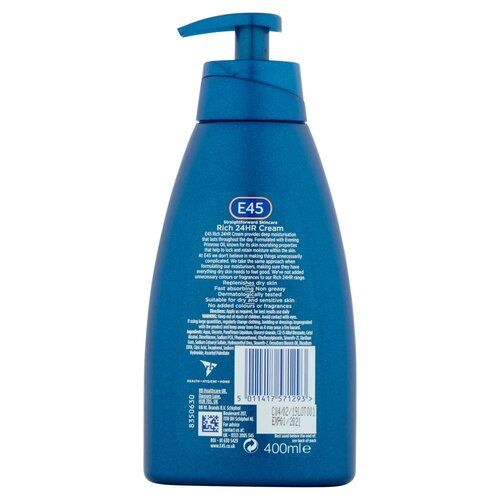 Rich 24 Hour Fast Absorbing Cream Dry Skin - 400ml