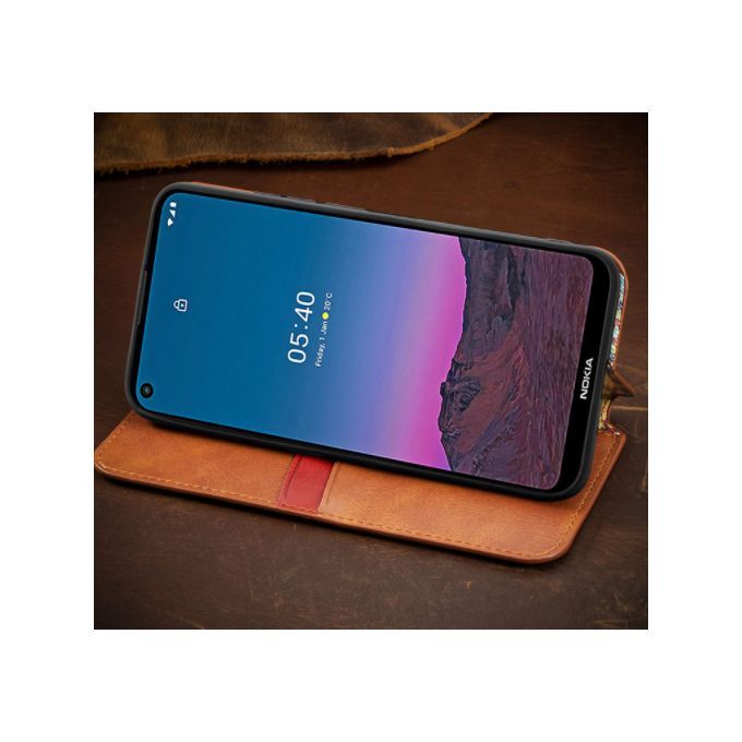 Nokia X20/X10 Case Luxury Flip Card Magnetic Phone Case