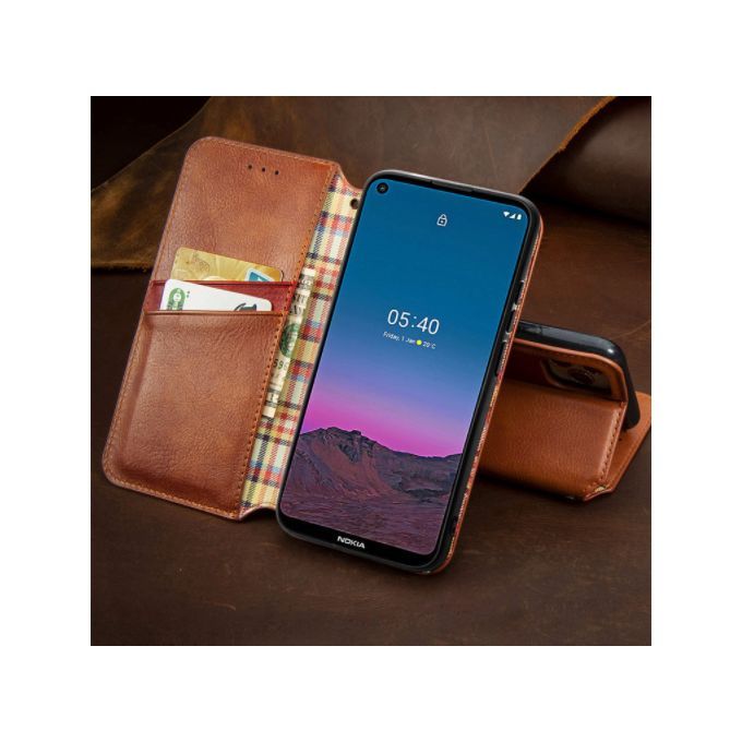 Nokia X20/X10 Case Luxury Flip Card Magnetic Phone Case